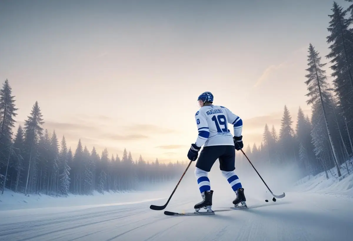 Suomalaiset urheilijat, meidän kuvastomme ja ylpeytemme! illustration